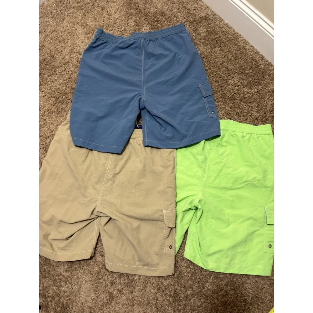 3 Vintage Polo RL Swim Trunks Men's Size Medium  Board Shorts M (lining Cut N 1)